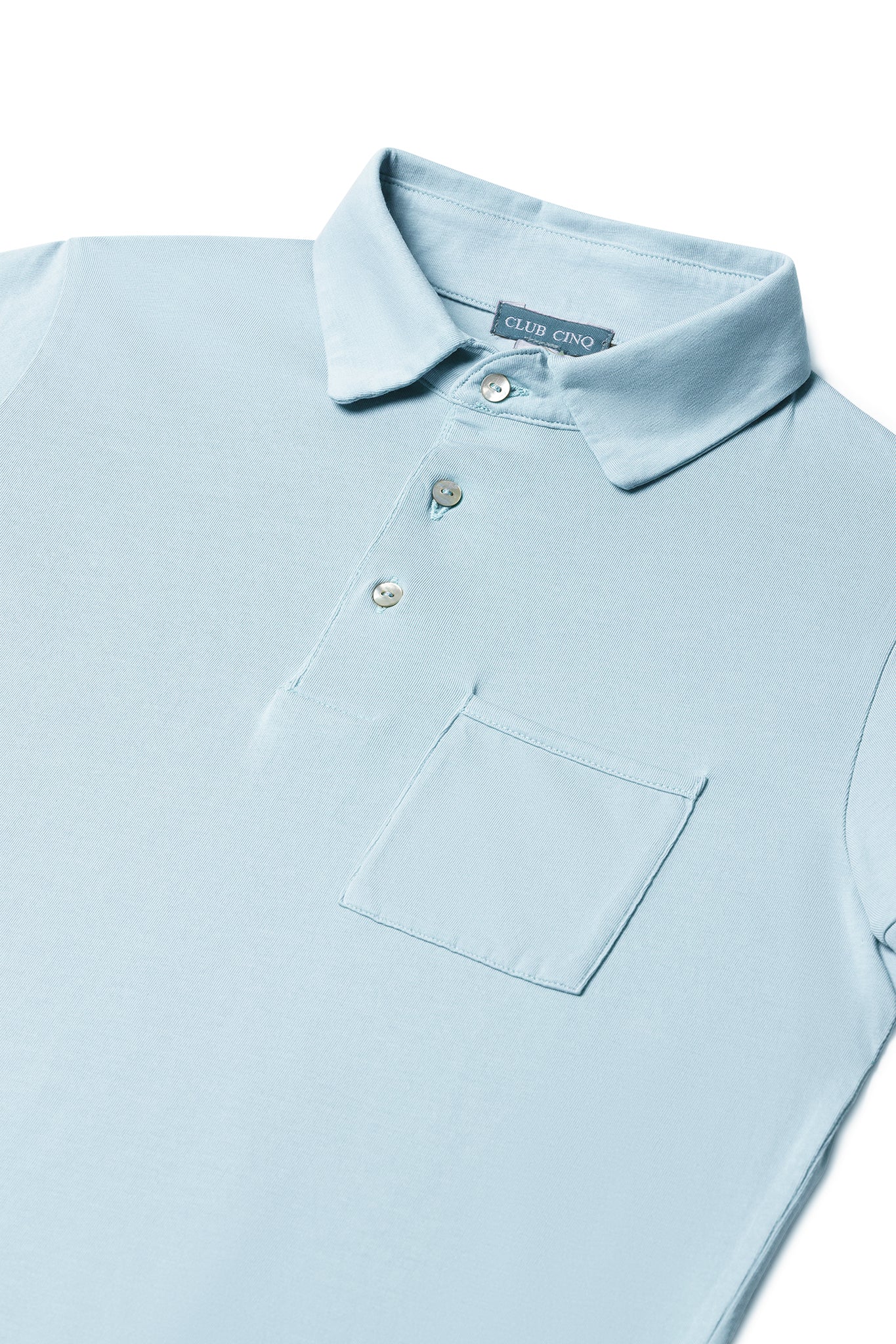 Poloshirt Rome Blue Grey