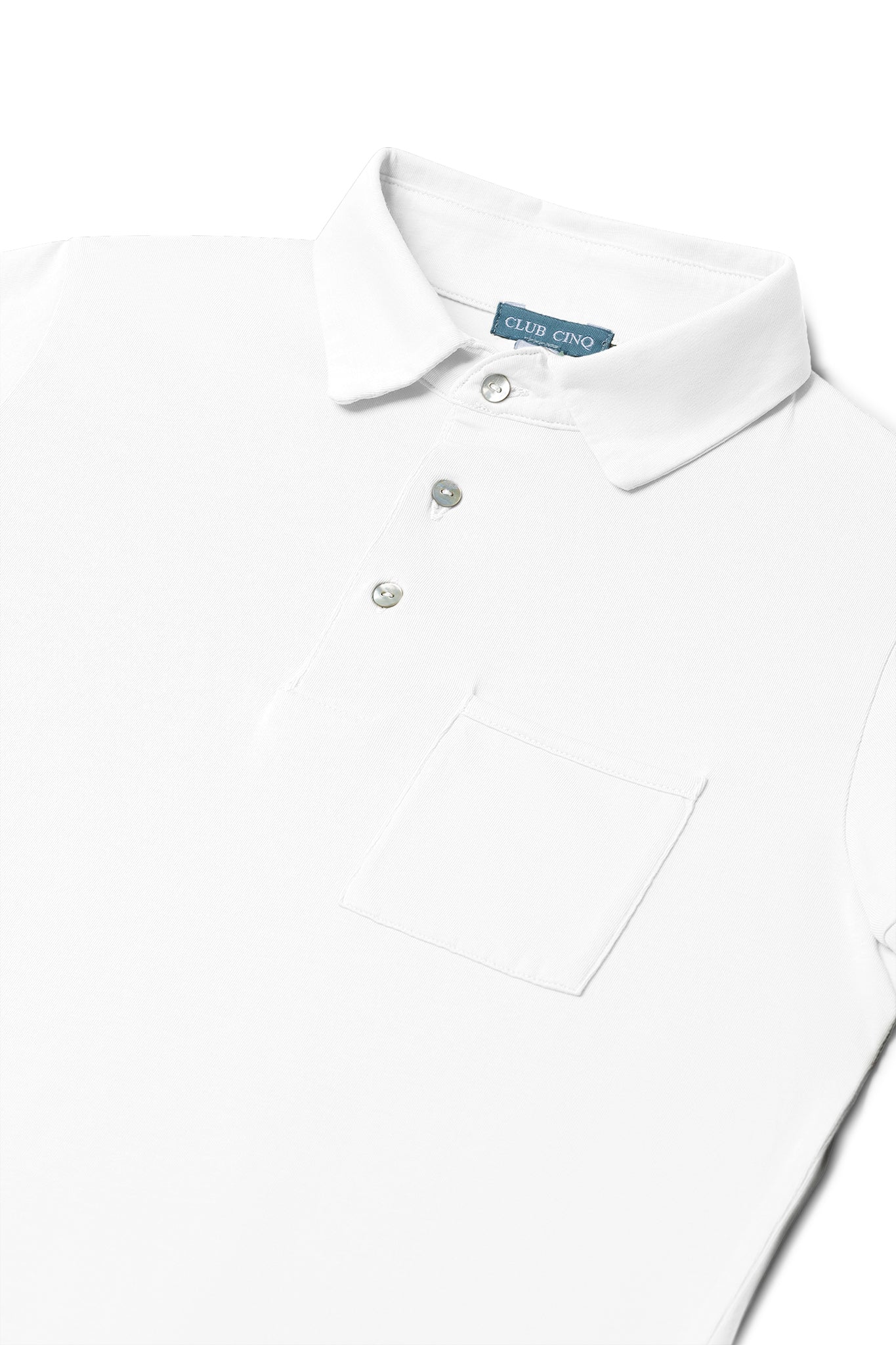 Poloshirt Rome white