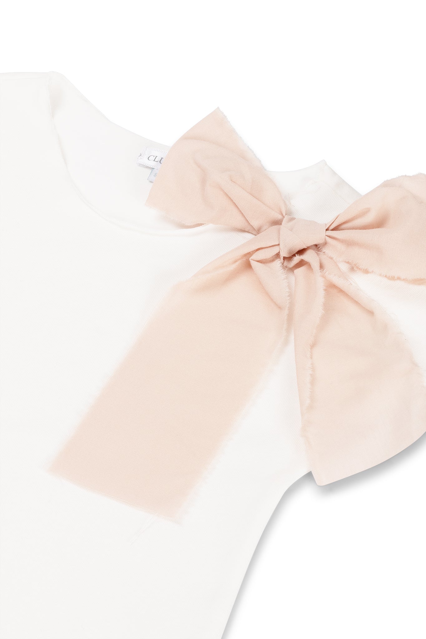 Top Tremezzo bow off white