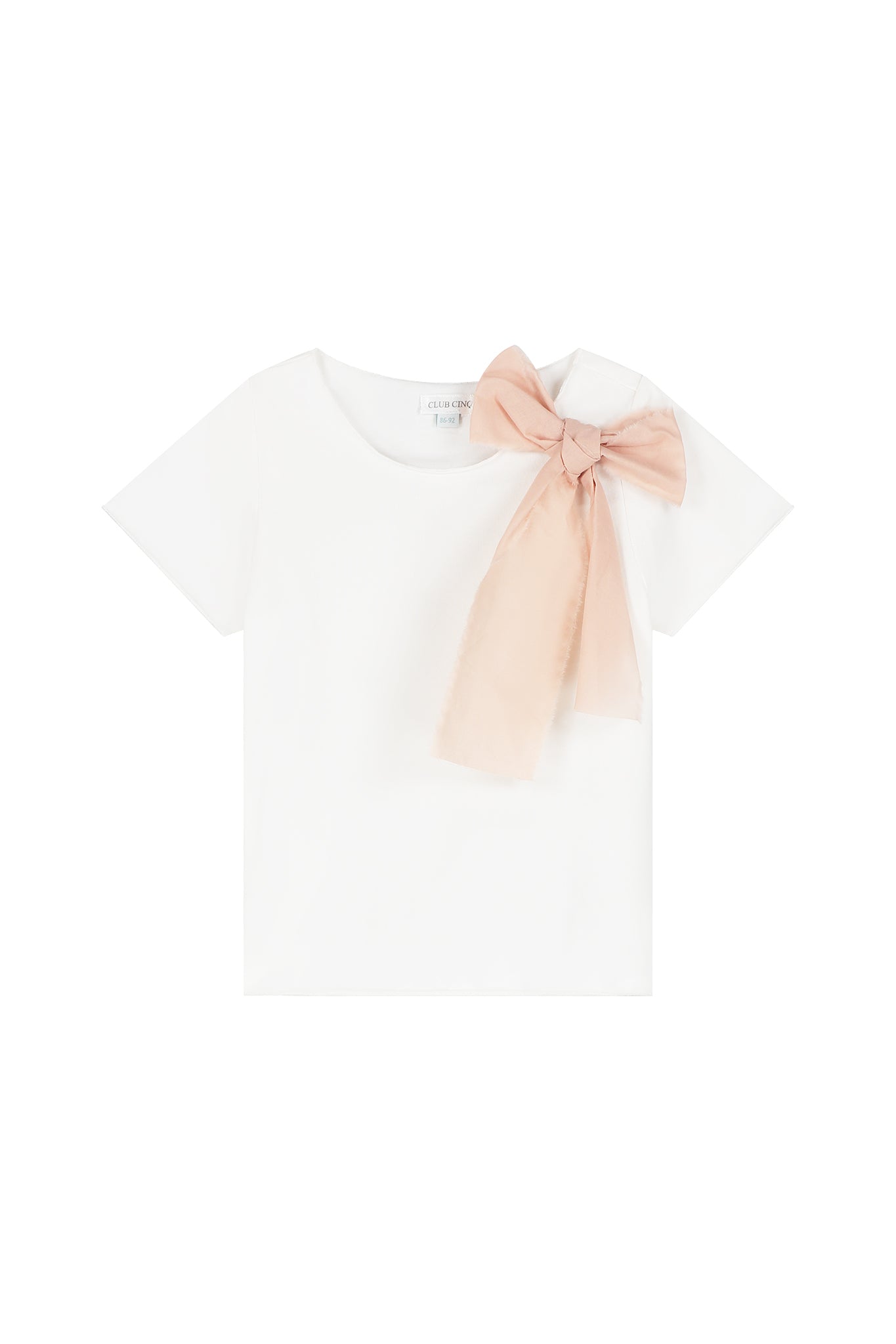 Top Tremezzo bow off white