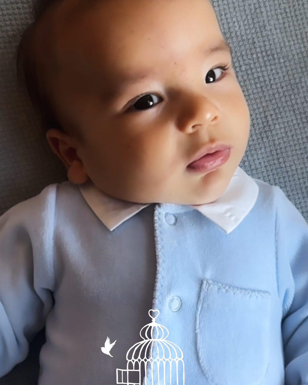 Pyjama Aube light blue