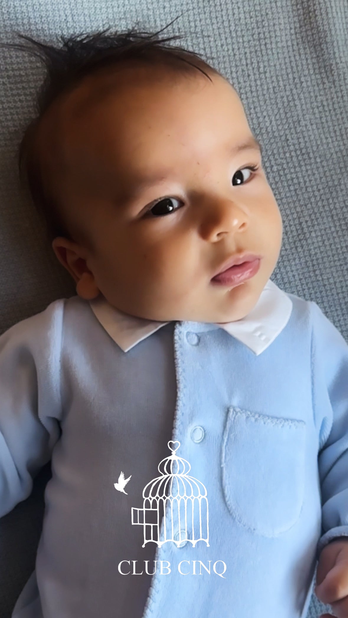 Pyjama Aube light blue