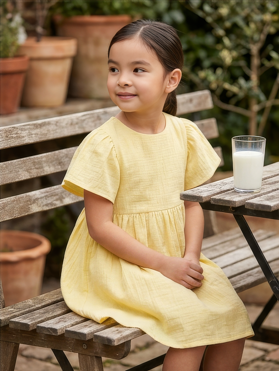 Ornos dress yellow