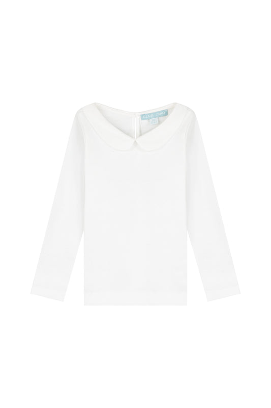 Hampton top classic collar Peter Pan