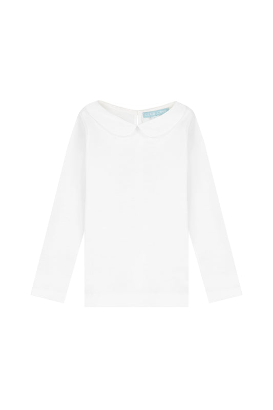 Hampton top classic collar Peter Pan