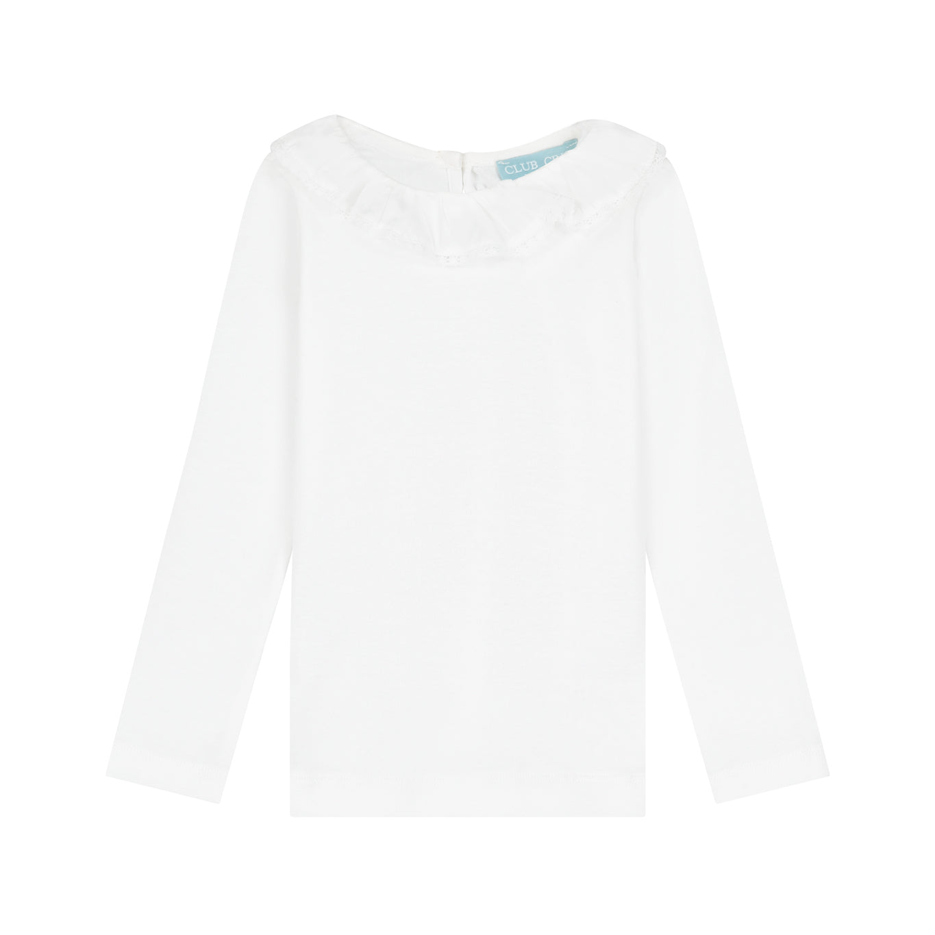 Hampton top white Pierrot lace collar