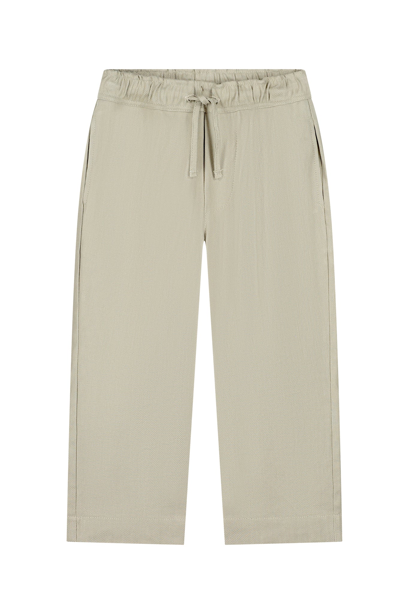 James' trousers khaki