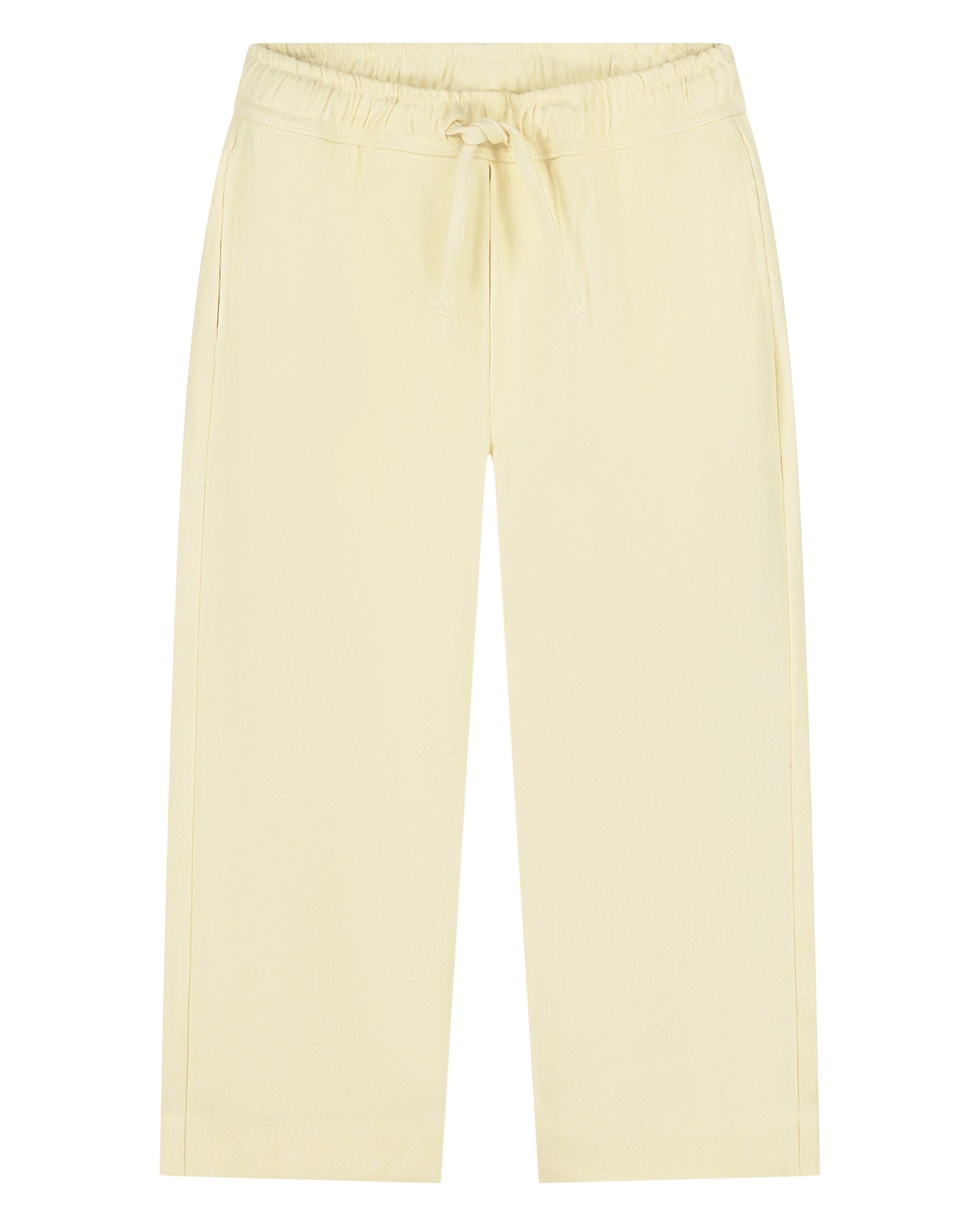 James' trousers butter yellow