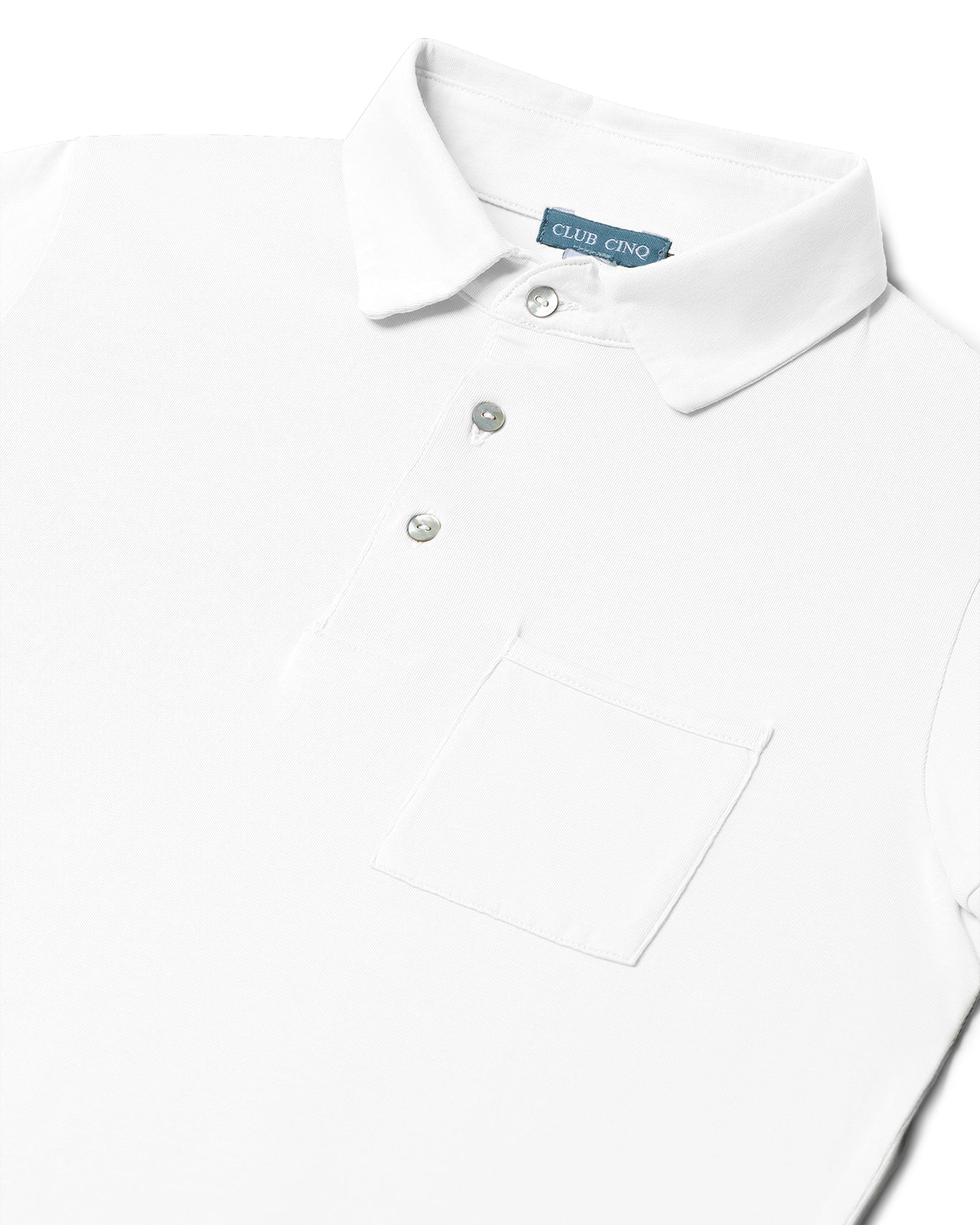 Poloshirt Rome white