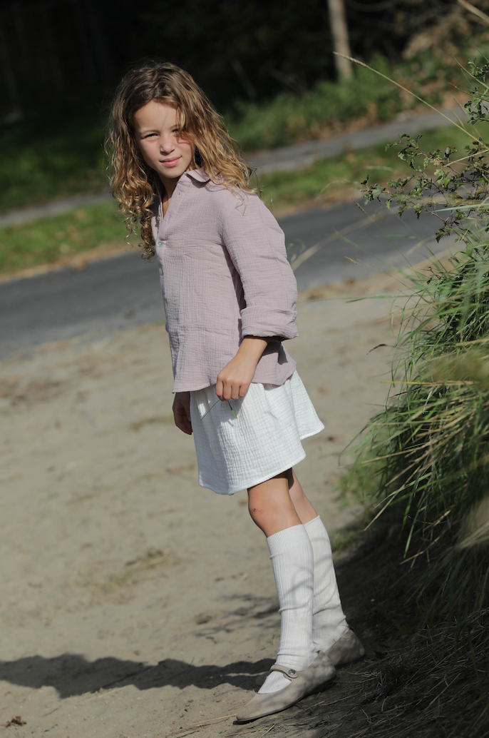 Lisbon shirt dusty pink