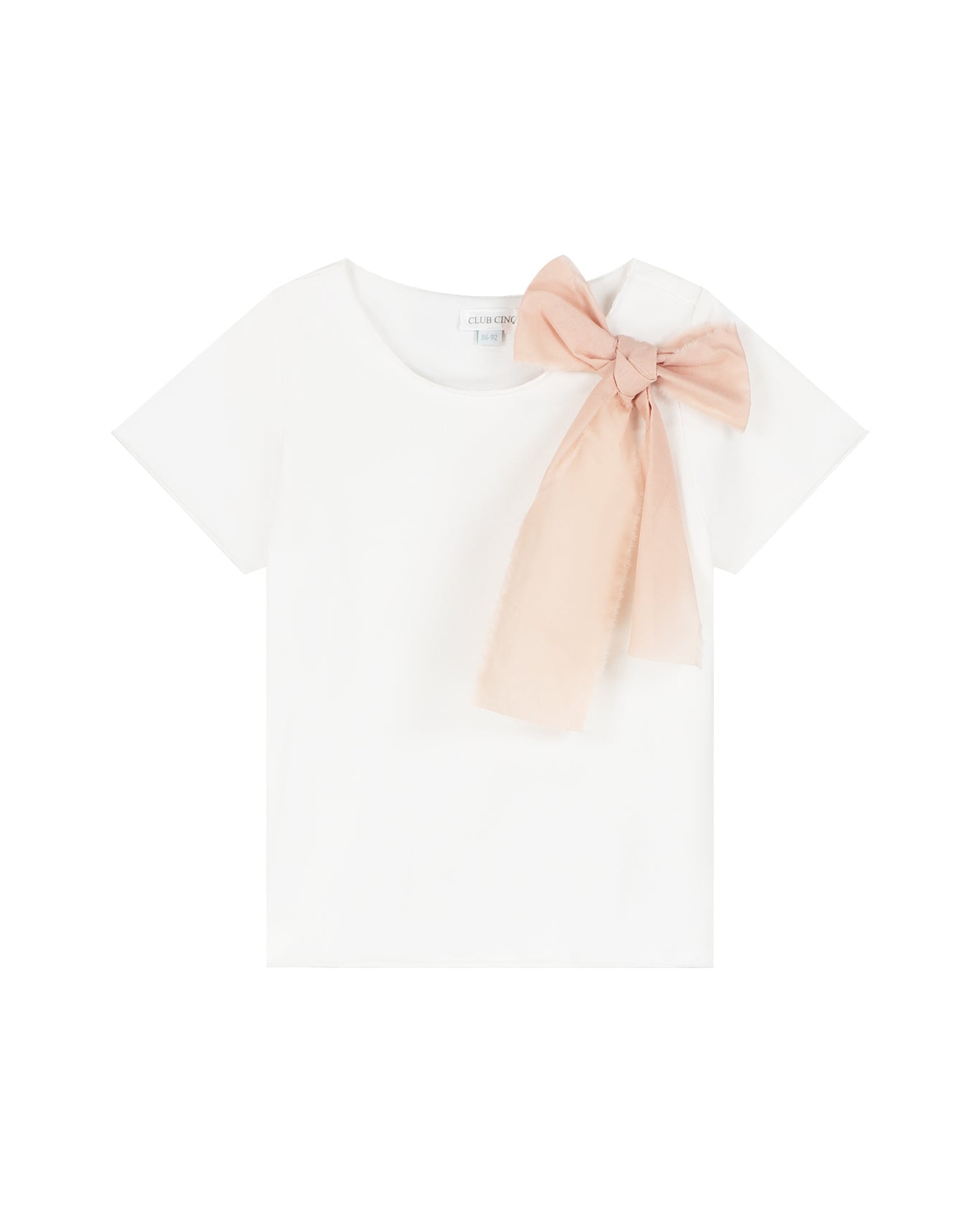 Top Tremezzo bow off white
