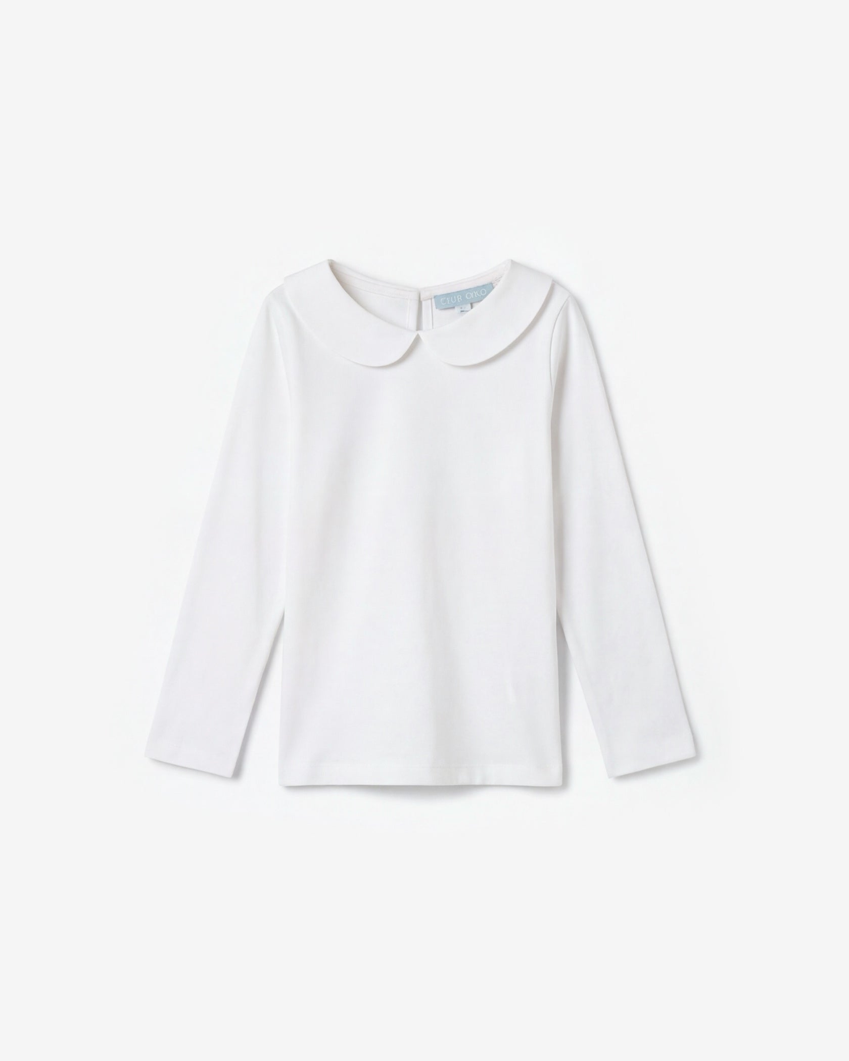 Hampton top classic collar Peter Pan