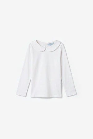 Hampton top classic collar Peter Pan