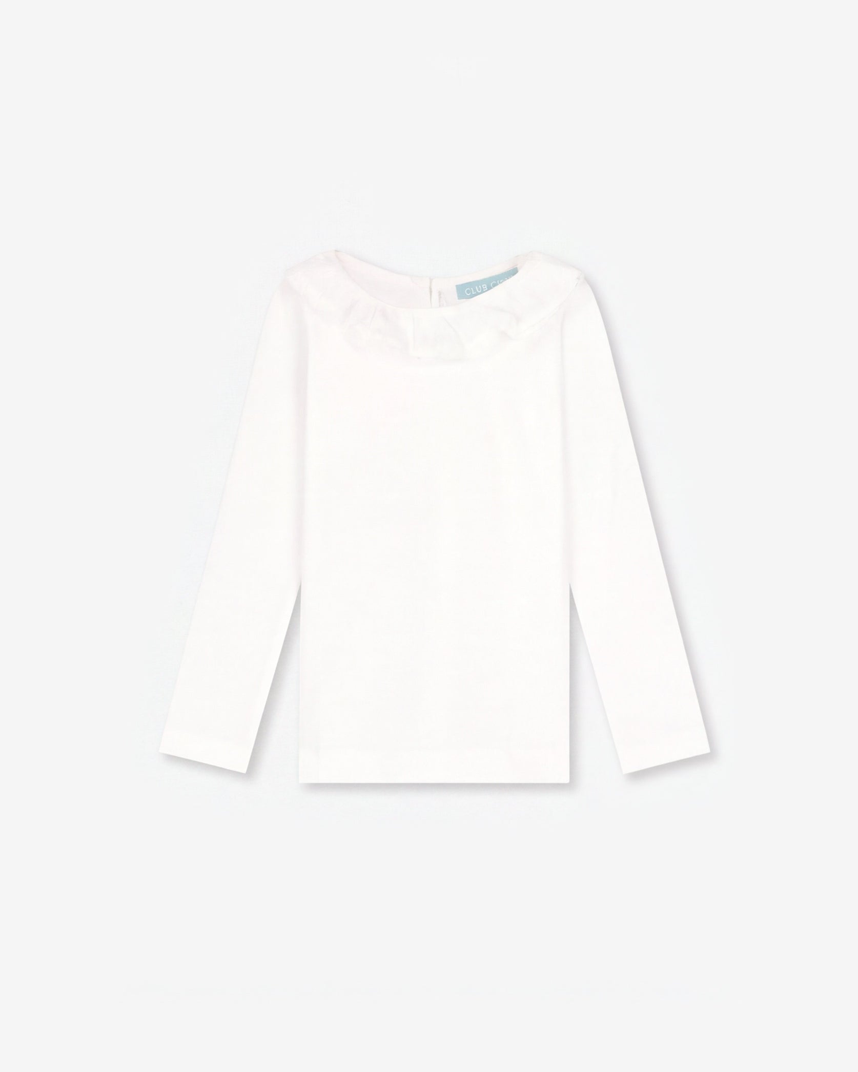 Hampton top white Pierrot lace collar