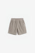 Southport shorts corduroy beige, flat lay on a light grey background | Club Cinq
