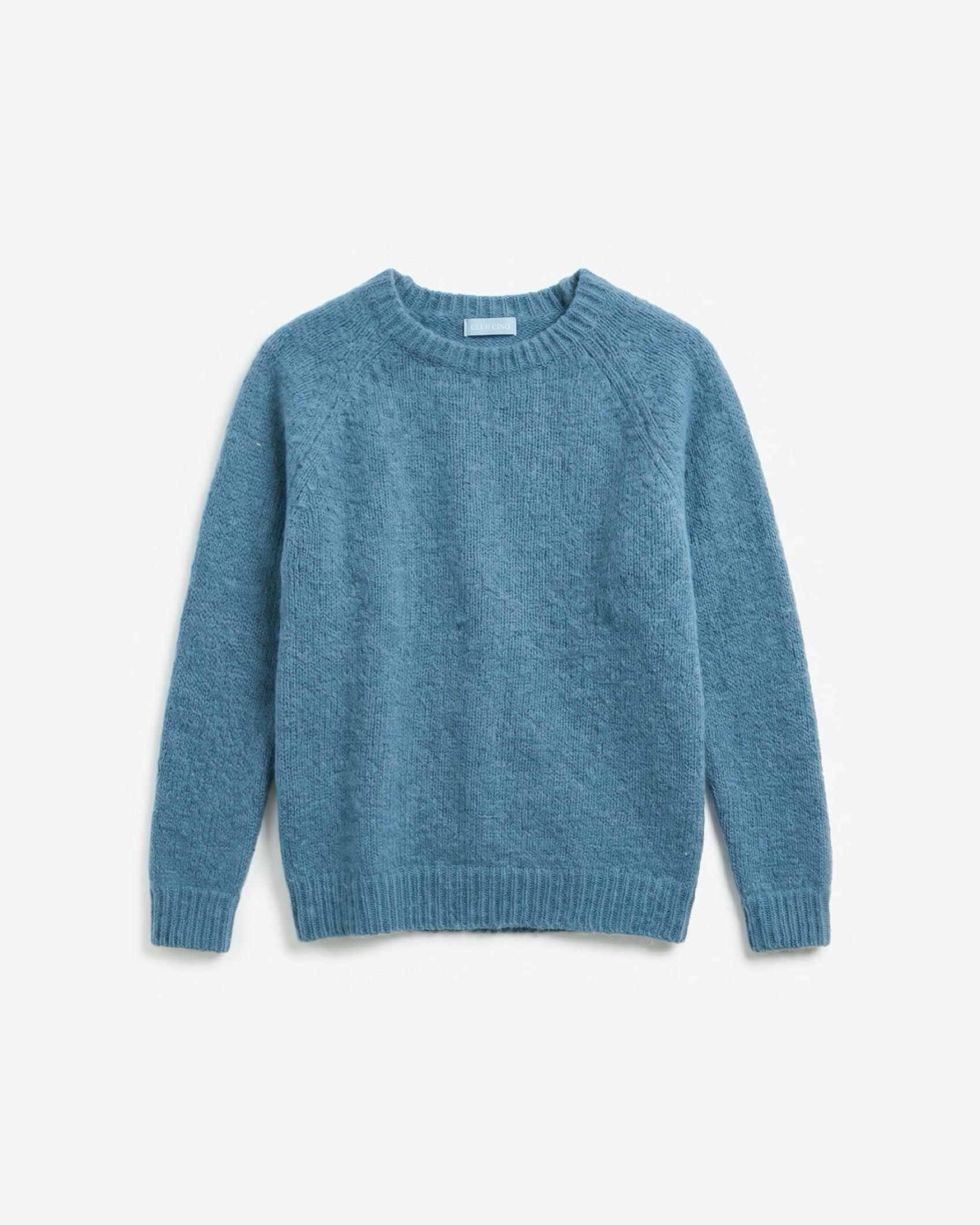 Wool sweater petrol